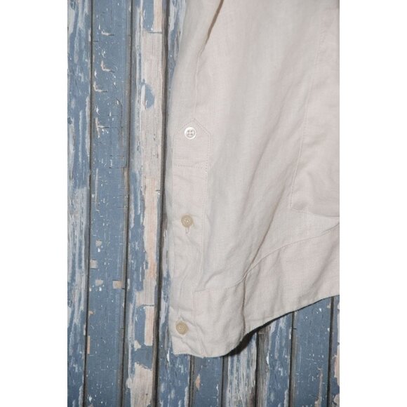 Signature By Mojito Collection Men's Linen Shirt Size 2X Guayabera Button Up SS - Picture 4 of 7
